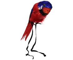 WIDMANN Sancto Loro Deco para la decoración del Tema del Pirata Fiesta de Traje de Pirata Accesorio Guacamayo Loro del Carnaval del Carnaval