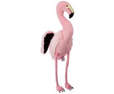 Wild Republic-10927 Peluche Flamenco Cuddlekins, Color Rosa (10927)