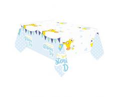 Amscan International – 9901954 en tu bautizo día azul mantel