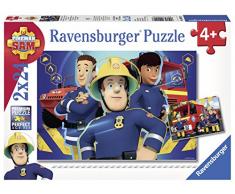 Ravensburger Sam el Bombero - Dos Rompecabezas de 24 Piezas 90426