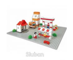 Sluban Juguete Building Block Town Basic Building PLATEPLATE