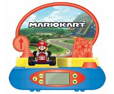 LEXIBOOK - Nintendo Mario Kart Reloj proyector, Luz de Noche incorporada, proyección de Tiempo en el Techo,Efectos de Sonido, Funciona con batería, RP500NI