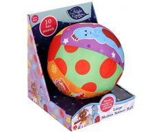 IN THE NIGHT GARDEN Pelota de Movimiento Colorida para bebé y niño de 14 cm con 10 Sonidos 1553, Juguetes sensoriales, en el jardín Nocturno
