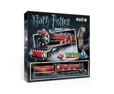 Wrebbit 3D-El Expresso de Hogwarts Harry Potter Puzzle 3D, Multicolor, 460 Piezas (W3D-1009)