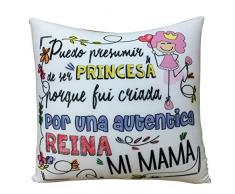 ARTEMODEL Mama Princesa cojín Lycra peq, Multicolor (1)