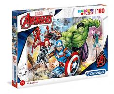 Clementoni- Puzzle 180 Piezas The Avengers, Color, 180pezzi (29295.0)