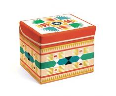 LBR- Caja Asiento Tipi No Aplica Baúles y Almacenamiento de Juguetes, Multicolor (54482)