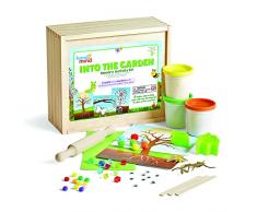 Learning Resources Kit de Actividades de jardín Into The Garden, Juego con Piezas Sueltas, Juguetes sensoriales, motricidad Fina, Juguetes para Aprender a Contar, Montessori, 3+