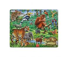 Larsen Maxi LA-FH24 Puzzle - Rompecabezas (Rompecabezas de Figuras, Fauna, Niños, Niño/niña, 3 año(s), Interior)