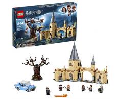 LEGO Harry Potter - Sauce Boxeador de Hogwarts, Juguete de Construcción del Mundo Mágico con Minifiguras de Harry Potter, Ron Weasley, Hermione Granger, Severus Snape y Otros Personajes (75953)