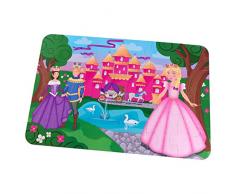 KidKraft Rompecabezas de suelo de madera - castillo de princesa