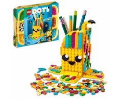 LEGO 41948 Dots Plátano Adorable: Portalápices, Manualidades para Niños, Material Escolar, Accesorios de Escritorio, DIY, Decoración Infantil, Juguetes Divertidos