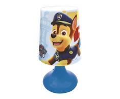 LEXIBOOK - La Patrulla Canina - Mini Lámpara de mesita sin cable Paw Patrol - Azul - MLT10PA