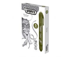 Jovi - Twist Face Paint, estuche, 5 sticks de maquillaje, color verde oscuro (19110)