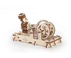 UGEARS- Puzzle de Madera 3D, Color Unfinished Wood (70009)