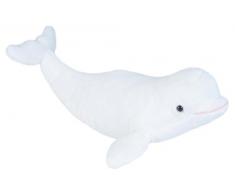 Wild Republic Peluche Beluga Cuddlekins, 20cm
