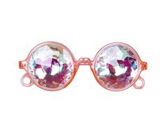 Boland-Party Glasses 02638 Delusion-Gafas divertidas, caja de fotos, accesorios, fiesta temática, carnaval, color rosa, talla única