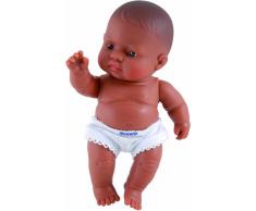 Miniland – miniland31148 21 cm hispanos Girl Doll sin Ropa Interior en Bolsa