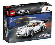 LEGO Speed champion - 1974 Porsche 911 turbo 3.0, Set de Contrucción del Clásico Deportivo, Coche de Juguete Blanco, Novedad 2019 (75895)