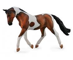 Collecta Figura yegua pinto, color castaño oscuro (88691)
