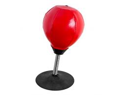 Global Gizmos Bola de Boxeo antiestrés con Bomba de Aire para Escritorio, 50440, de la Marca