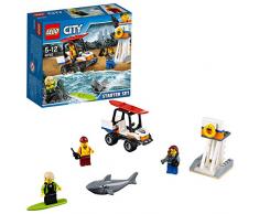 LEGO City - Guardacostas: Set de Introducción, Juguete de Construcción de Socorristas (60163)