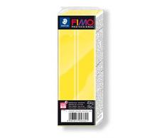 STAEDTLER 8041-1. Pasta para modelar Fimo Professional. Caja con 1 Pastilla de Color Amarillo limón de 454 Gramos.