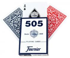 Fournier - Baraja poker en estuche de cartulina, multicolor (F21644)