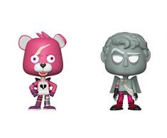 Funko- VYNL 4 2-Pack: Fortnite: Cuddle Team Leader & Love Ranger Figura de Vinilo, Multicolor (35272)