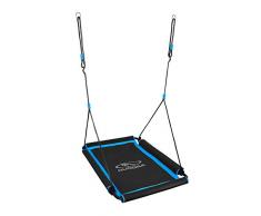 HUDORA-72169 Columpio para n, Color Negro/Azul Claro. (72169)