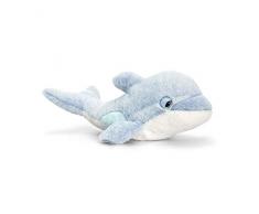 Keel Toys SW0761 - Delfín de Peluche (35 cm), Color Azul