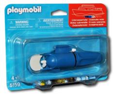 Playmobil Accesorios - Submarino Motor por Barco Vehículos de juguete, Color Azul (Playmobil 5159)