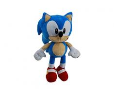 Sonic The Hedgehog - SEGA- Peluche Sonic - Medidas 28 cm - Color Azul