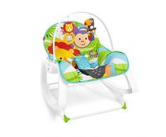Fisher-Price - Hamaca Crece Conmigo Forest Fun, Silla para Bebé (Mattel GNV69)