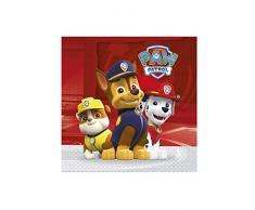 Spin Master PAW Patrol- Servilletas, Color rosso, 1 x Napkins (Procos 67205)