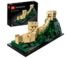LEGO Architecture - Gran Muralla China, Maqueta Decorativa de Juguete del Monumento Asiático para Construir (21041)