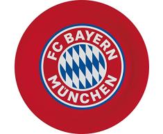 amscan 9906506 - Platos desechables (8 unidades, 23 cm de diámetro), diseño del FC Bayern de Múnich