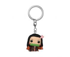 Funko Pop! Keychain: Demon Slayer - Nezuko - Collectable Vinilo Mini Figure Llavero Novedoso - Relleno De Calcetín - Idea De Regalo - Mercancía Oficial - Fans De Anime - Minifigura
