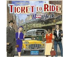 Asmodee- Ticket To Ride New York Juego de Mesa, Color Azul, 720560