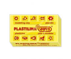 Jovi - Caja de plastilina, 30 pastillas 50 g, color amarillo (7002)