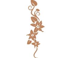 INDIGOS 4051719142556 - Adhesivo decorativo para pared (vinilo, 60 x 10 x 10 cm), color marrón