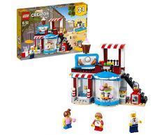 LEGO Creator - Pastelería Modular, Juguete de Construcción Educativo y Divertido para Niñas y Niños de 8 a 12 Años, Incluye Minifiguras (31077)