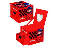 Lady Bug Miraculous Joyero de 15 x 10 x 10 cm (MR31-CB203)