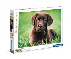 Clementoni- Puzzle 500 Piezas Perrito Chocolate (35072.8)