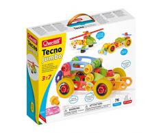 Quercetti 6155 Juego de construcción Juguete de construcción - Juguetes de construcción (Juego de construcción, Multicolor, 3 año(s), 76 Pieza(s), Niño/niña, Niños)