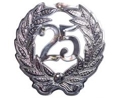 Decoración de pared25. Aniversario de 45 cm.