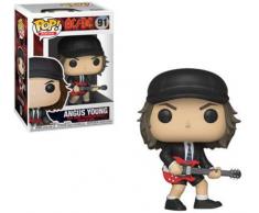 Funko 36318 Pop! Vinilo: Rocks: AC/DC: Angus Young w/Chase, Multi