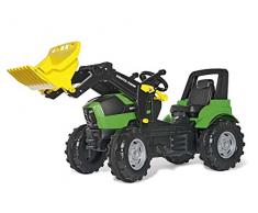Schneider Novus 710034 - Tractor a Pedales (146 cm, con Pala), Color Verde