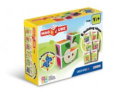Geomag- Magicube Juguete de construcción, Multicolor, 4 Piezas (131) , color/modelo surtido