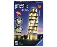 Ravensburger - Puzzle 3D, edición Torre de Pisa, Night Edition (12515)